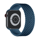 APPLE WATCH 45MM BRAIDED SOLO LOOP - SIZE 8 - ABYSS BLUE - Brand New