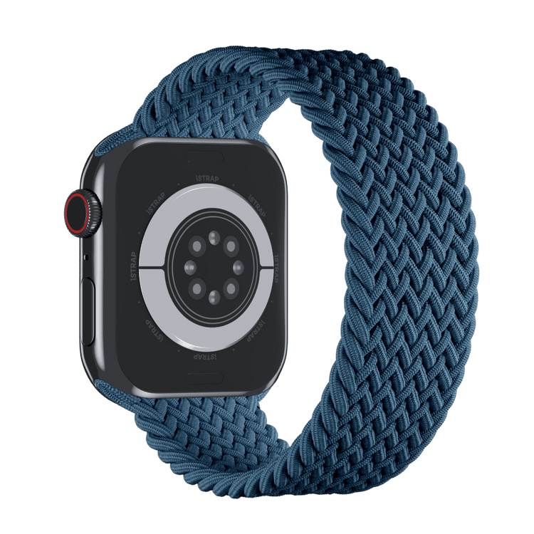 APPLE WATCH 45MM BRAIDED SOLO LOOP - SIZE 8 - ABYSS BLUE - Brand New