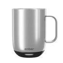 EMBER MUG 2 14 OZ TEMPERATURE SMART MUG CM191407US-SS - STAINLESS STEEL - Like New