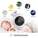 IBABY SMART BREATHING MONITOR WITH CAMERA AUDIO I2 WI-FI VIDEO - WHITE - Like New