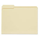 UNIVERSAL 12113 FILE FOLDERS 1/3 CUT ASSORTED ONE-PLY TOP TAB LETTER MANILA - Brand New