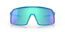 OAKLEY SUTRO SUNGLASSES - SKY BLUE FRAME, PRIZM SAPPHIRE LENSES, 140MM - Like New