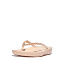 FITFLOP WOMEN'S IQUSHION OMBRE SPARKLE FLIP-FLOPS - SIZE: WOMEN 8.5 - ROSE - Like New