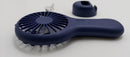 WOANGER 1 PACK MINI POWERFUL HANDHELD FAN BULK 3 SPEED SMALL DESK FAN DARK BLUE - Like New