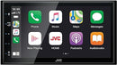 JVC Apple CarPlay Android Auto Multimedia 6.8" Touchscreen KW-M560BT - Black Like New