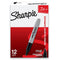 SHARPIE SUPER PERMANENT MARKERS, FINE POINT, BLACK 12 COUNT SHARPIE - BLACK/GRAY - Brand New