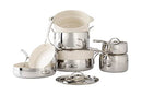 Bloomhouse 12 Piece Triply Stainless Steel Pots and Pans Cookware Set - Like New
