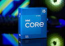 INTEL CORE I5-12400F 6 CORE 12 THREAD 2.5 TO 4.4 GHZ - GRAY/BLACK/GOLD - Like New