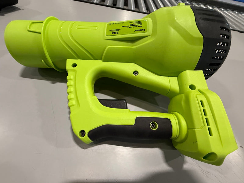 GREENER 21V LEAF BLOWER CORDLESS (TOOL ONLY) - GREEN - Like New