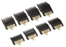 BABYLISSPRO PREMIUM CLIPPER GUARDS, 8 PIECES, 8 SIZES, FXPCG-320 - BLACK - Brand New