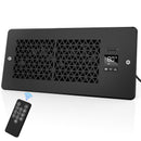 MATULSA REGISTER BOOSTER FAN FOR 4X10" REGISTER HOLES REMOTE CONTROL, 10-SPEEDS - Like New