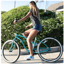 Sixthreezero Around Block Women's 7-Speed Beach Cruiser Bicycle 26" Wheels Like New