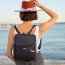 TRAVELON ANTI-THEFT - CLASSIC SMALL CONVERTIBLE BACKPACK - BLACK - Brand New