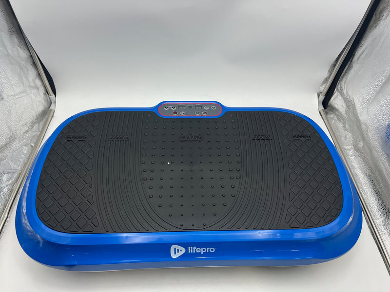 LifePro Waver Vibration Plate Home Workout Equipment for Weight Loss - Blue Like New