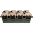 GREENMADE Multi-Purpose Storage Boxes All Crate Ammo/Tackle Organizing, 4 Pcs - Brand New