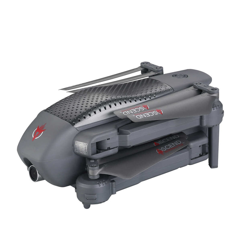 ASCEND AERONAUTICS ASC-2600 PREMIUM HD VIDEO DRONE WITH 1080P CAMERA - GRAY - Like New