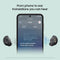 SAMSUNG GALAXY BUDS FE SM-R400N NOISE CANCELLING WIRELESS GRAPHITE - Brand New