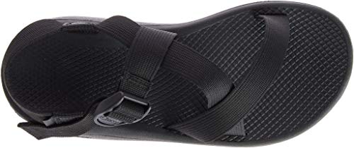 J106763 CHACO Z/CLOLEUD SANDAL MEN'S SOLID BLACK SIZE 12 - Like New