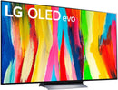 LG 65" Class C2 Series OLED EVO 4K UHD Smart webOS TV OLED65C2PUA - Dark Silver Like New