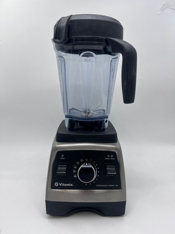 Vitamix Professional Series 750 Blender 64oz Low-Profile - STAINLESS STEEL Like New