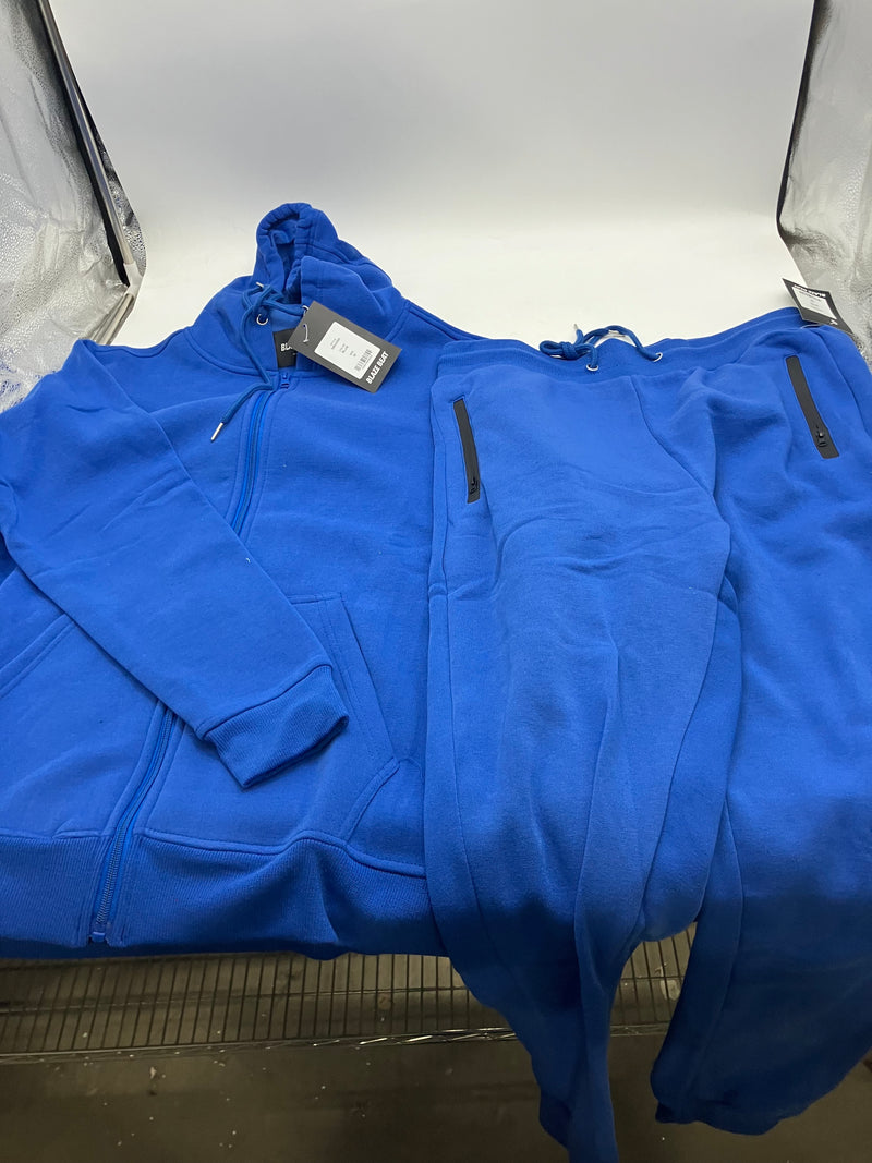 BLAZE BEAT 2 PIECE TRACK OUTFIT - SIZE: MEDIUM- BLUE - HR24005 - Brand New