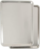 NORDIC WARE NATURALS HALF SHEET USA MADE ALUMINUM COMMERCIAL 2 PACK - SILVER - Brand New