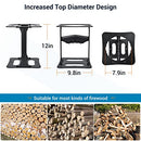 KESFITT KFT-CK01 FIREWOOD, KINDLING, LOG SPLITTER, 12" X9.8", BLACK - Like New