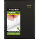 AT-A-GLANCE PLANNER 2025-2026 ACADEMIC MONTHLY X, 7" X 8-3/4", 7012705 - BLACK - Brand New