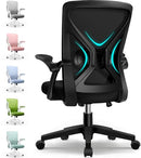 Paeceioni Airchros Office Chair, Ergonomic Fold-Up Armrests, - BLACK - Like New