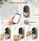 Veise RZ06 Smart Lock for Front Door with App Control, Keyless Entry - Like New