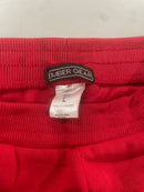 EMBER GEAR SLIM-FIT FLEECE JOGGER SWEATPANTS WITH POCKETS - SIZE: L - RED - Brand New