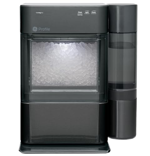 GE OPAL 2.0 NUGGET ICE MAKER WITH 1 GALLON XL SIDE TANK - BLACK - Scratch & Dent
