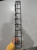‎AMOOWIS 2-PACK BAR CLOSET SHELVES - BLACK - Like New