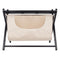 WINSOME DORA LUGGAGE RACK WITH FABRIC BASKET, ESPRESSO 92535 - ESPRESSO - Like New