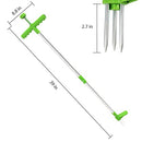 Bzdmly Weed Puller, Stand Up Root Removal Tool, Long Handle Garden Weeding Tool - Like New