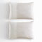 CALVIN KLEIN - KING DUVET COVER SOFT COTTON PERCALE IKAT PINSTRIPE - MNDR MNT - Like New