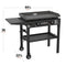 BLACKSTONE FLAT TOP GAS GRILL GRIDDLE 2 BURNER PROPANE 1517AZ - BLACK - Like New