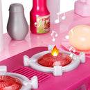 TEMI Play Kitchen Playset Pretend Food 53 Pieces для Toddlers Pink Kitchen - Brand New