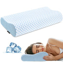 YLEKTO CERVICAL PILLOW FOR NECK PAIN RELIEF, CONTOUR MEMORY - Scratch & Dent