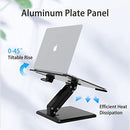 JOY worker Laptop Stand for Desk Adjustable Height, Gas Spring Laptop Holder - Brand New