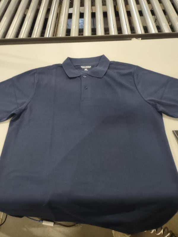 POLO AVENUE POLO SHIRT COLOR NAVY BLUE SIZE MENS X-LARGE - SIZE: MEN XL - NAVY - Brand New