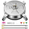 NEZION 14" PRESSURE WASHER SURFACE 4 WHEELS, STAINLESS STEEL - Scratch & Dent