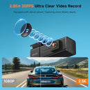 VEEMENT 2.5K 1440P WIFI DASH CAMERA CARS APP NIGHT VISION 24HR - BLACK - Brand New
