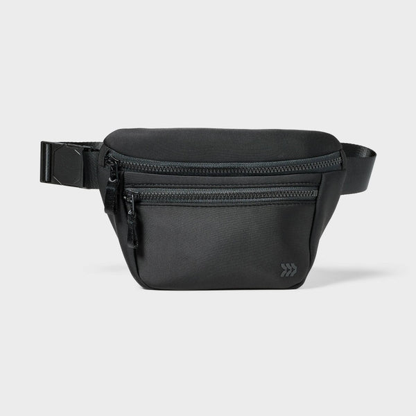 roduct Name ALL IN MOTION PREMIUM BELT FANNY PACK BAG - WATER-RESISTANT - BLACK - Brand New