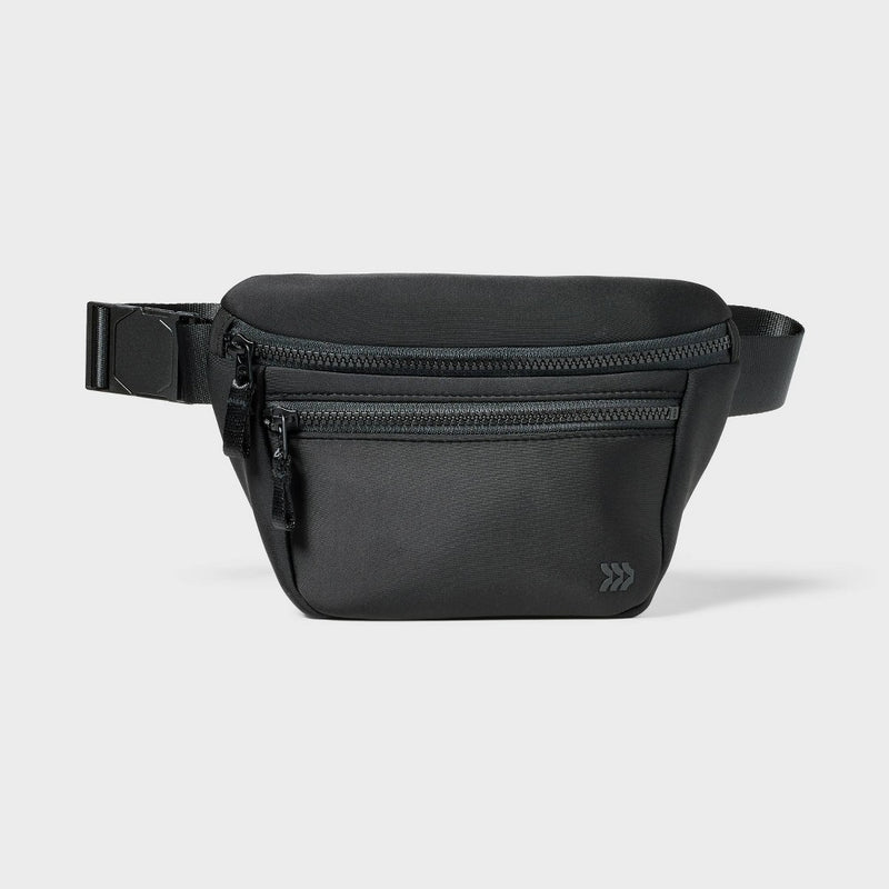 roduct Name ALL IN MOTION PREMIUM BELT FANNY PACK BAG - WATER-RESISTANT - BLACK - Brand New
