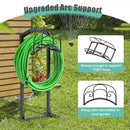 GREENER GARDEN HOSE HOLDER (4 SUPPORT FEET ), GHR14 - BLACK - Like New