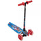 HUFFY MARVEL SPIDEY HIS AMAZING FRIENDS 3-WHEEL SCOOTER LED LIGHTS - RED/BLUE - Like New
