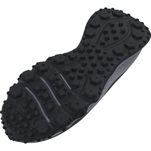 Under Armour Men's Charged Maven Trail Running Shoe Castlerock/Black/Hydro Teal - Like New