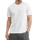 GENERICS MEN'S ROUND NECK SOLID COLOR COTTON CLASSIC T-SHIRT, SIZE XL - WHITE - Like New