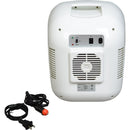 UBER APPLIANCE UBER CHILL XL 9 LITER 12-CAN RETRO PORTABLE MINI FRIDGE - WHITE - Like New